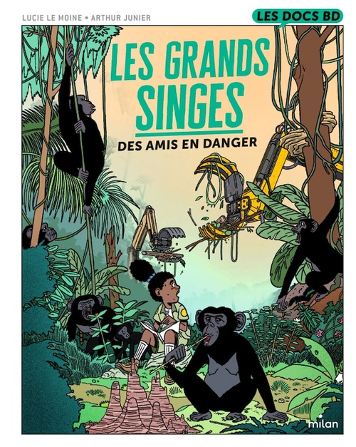ebook cover of Jungle en danger !, by Arthur Junier