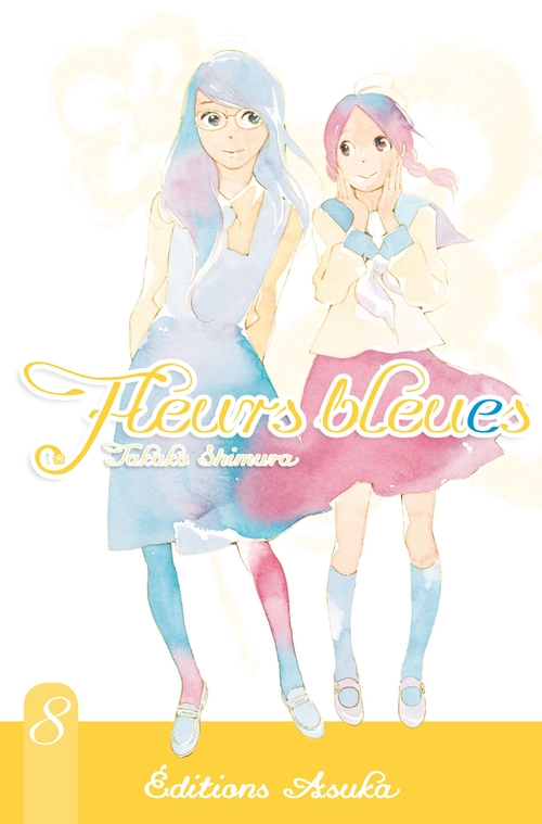 Couverture ebook de Fleurs Bleues T08, de Takako Shimura