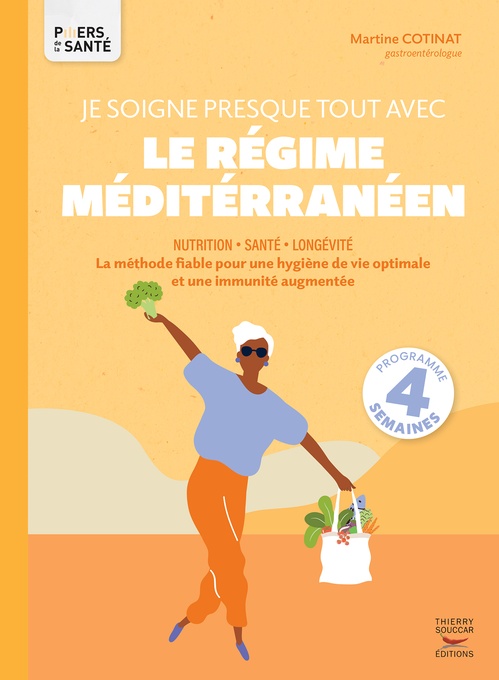 ebook cover of Je soigne presque tout avec le régime méditerranéen, by Martine Cotinat
