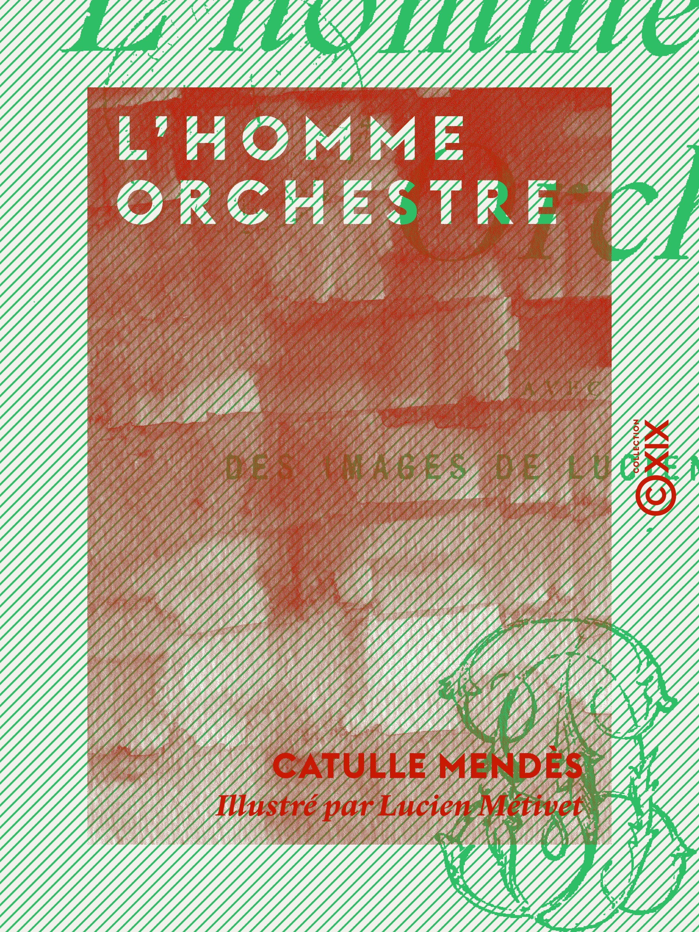 ebook cover of L'Homme orchestre, by Catulle Mendes