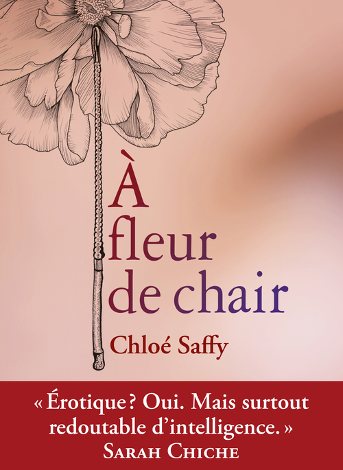 Couverture ebook de A fleur de chair, de Chloé Saffy