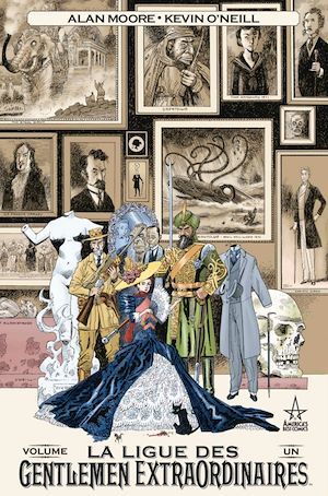 Couverture ebook de La Ligue des Gentlemen Extraordinaires T01, de Alan Moore, Kevin O'Neill