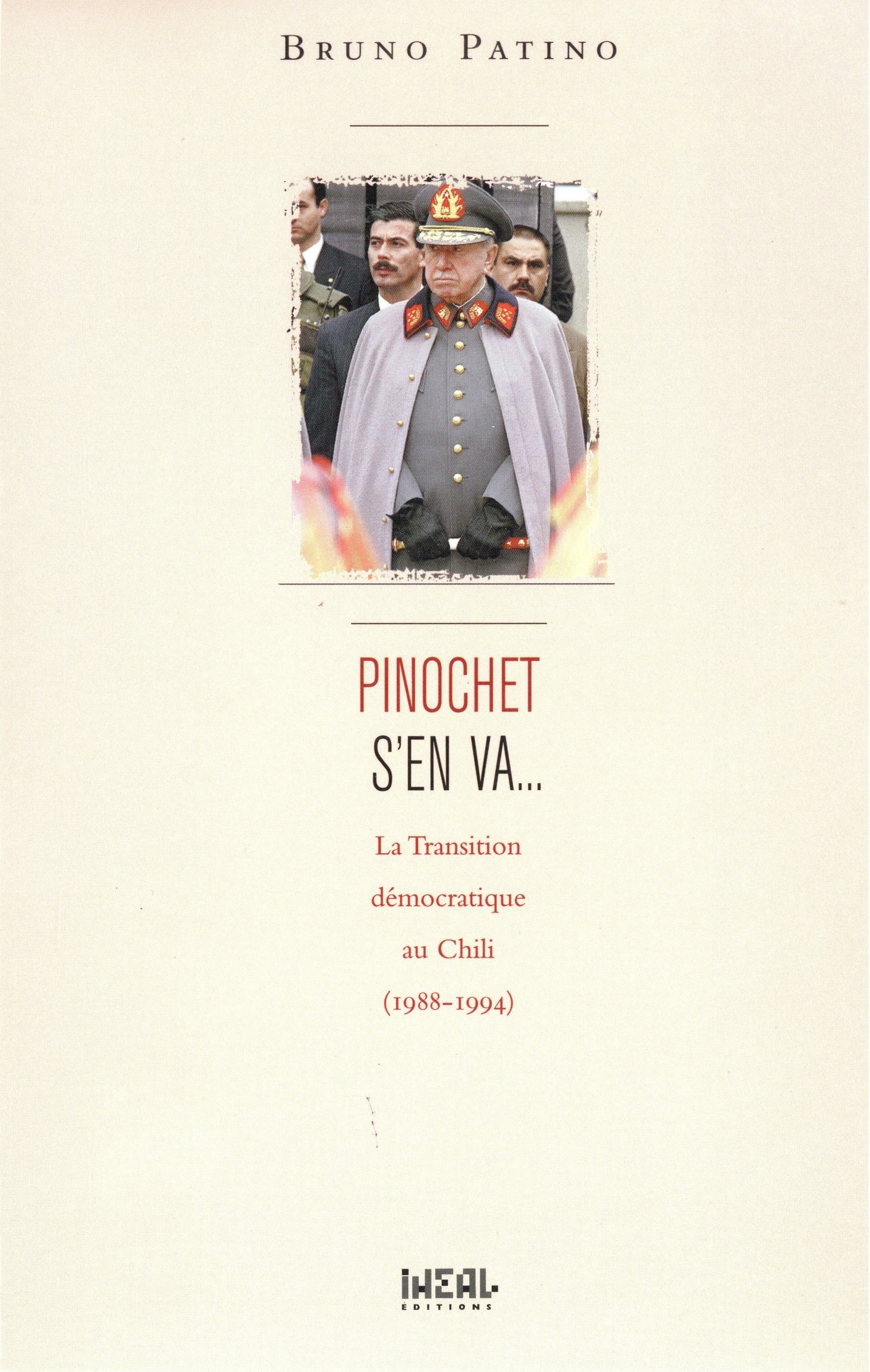 ebook cover of Pinochet s'en va..., by Bruno Patino