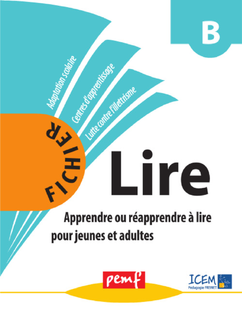 Couverture ebook de Méthode Lire - Niveau B - Livret Pédagogique, de Collectif