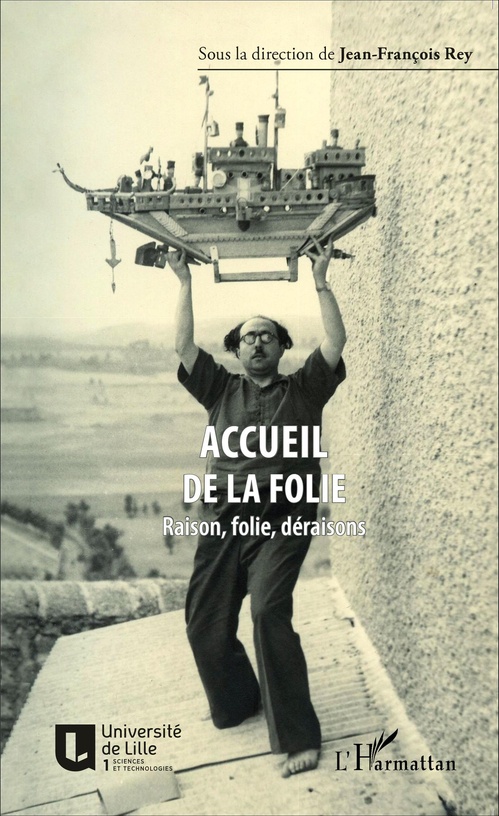 Couverture ebook de Accueil de la folie, de Jean-françois Rey