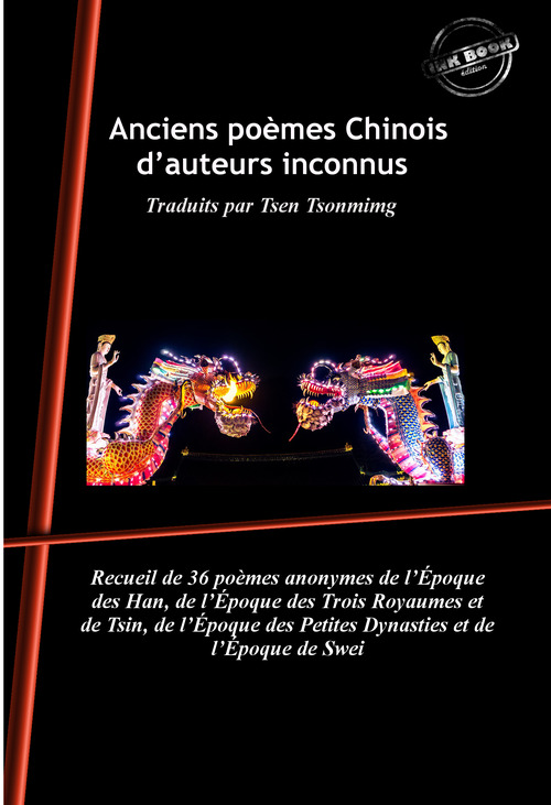 ebook cover of Anciens poèmes Chinois d´auteurs inconnus : Traduits par Tsen Tsonmimg. [Nouv. éd. revue et mise à jour]., by Divers Auteurs