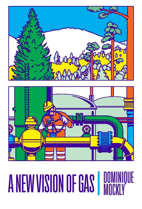 ebook cover of A New Vision of Gas, by Dominique Mockly