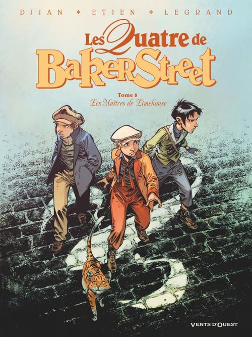 ebook cover of Les Quatre de Baker Street - Tome 08, by David Etien