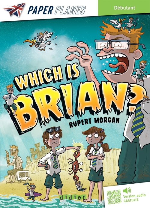 ebook cover of Which is Brian ? - Livre + mp3 - ed. 2023, by Rupert Morgan