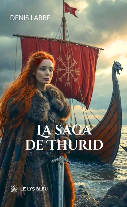 Couverture ebook de La saga de Thurid, de Denis Labbé