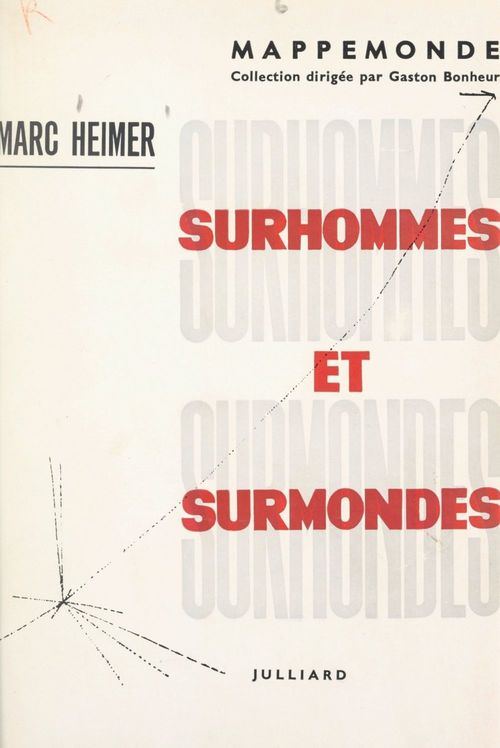 ebook cover of Surhommes et surmondes, by Marc Heimer