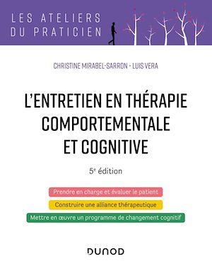 ebook cover of L'entretien en thérapie comportementale et cognitive - 5e éd., by Christine Mirabel-sarron, Luis Vera