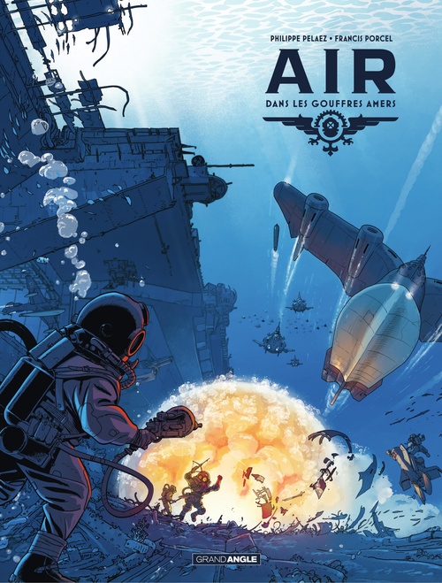 ebook cover of Air - Tome 2 - Dans les gouffres amers, by Philippe Pelaez, Francis Porcel