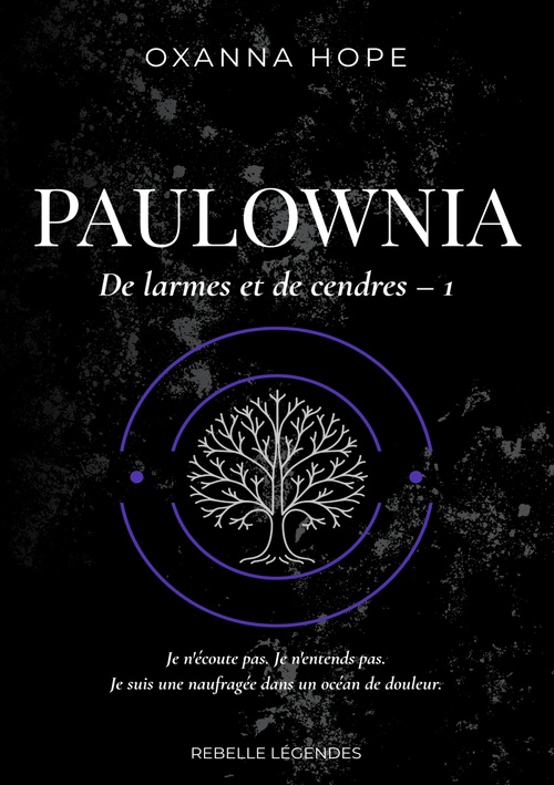 ebook cover of De larmes et de cendres 1, by Oxanna Hope