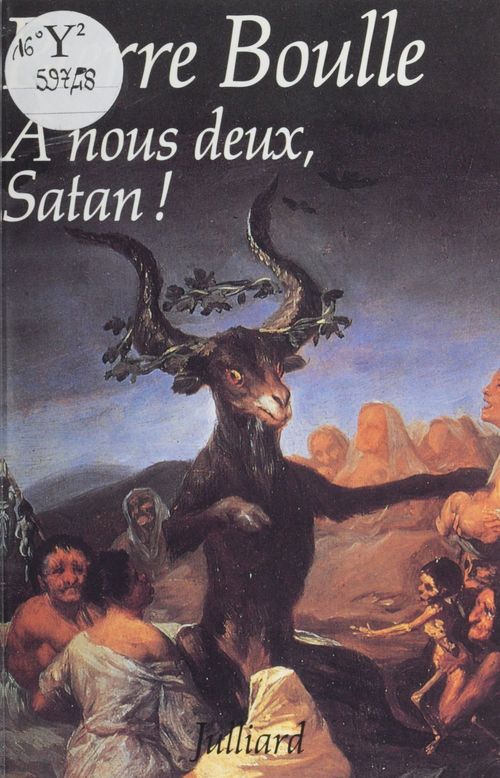 ebook cover of À nous deux, Satan !, by Pierre Boulle