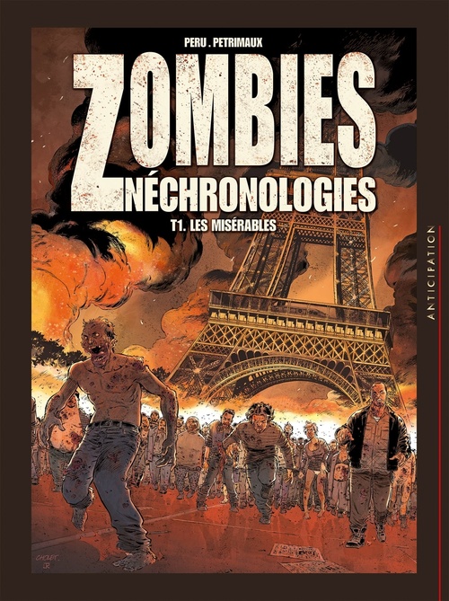 ebook cover of Zombies néchronologies T01 - Les Misérables, by Olivier Peru
