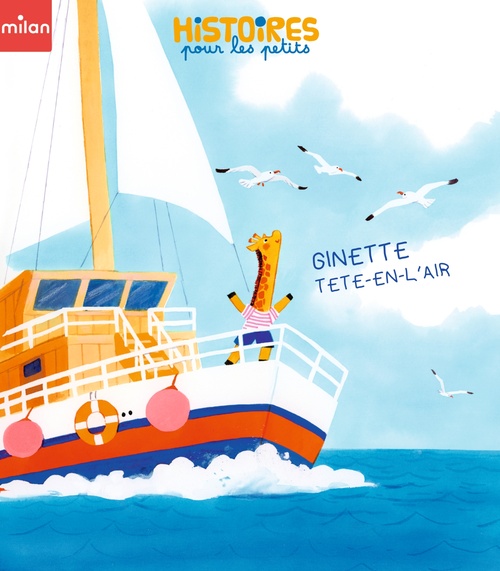 Couverture ebook de Ginette-tête-en-l'air, de Valéria Eudes