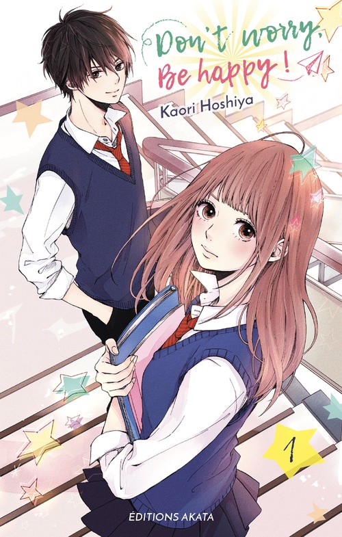 Couverture ebook de Dont worry, Be happy ! - Tome 1, de Kaori Hoshiya