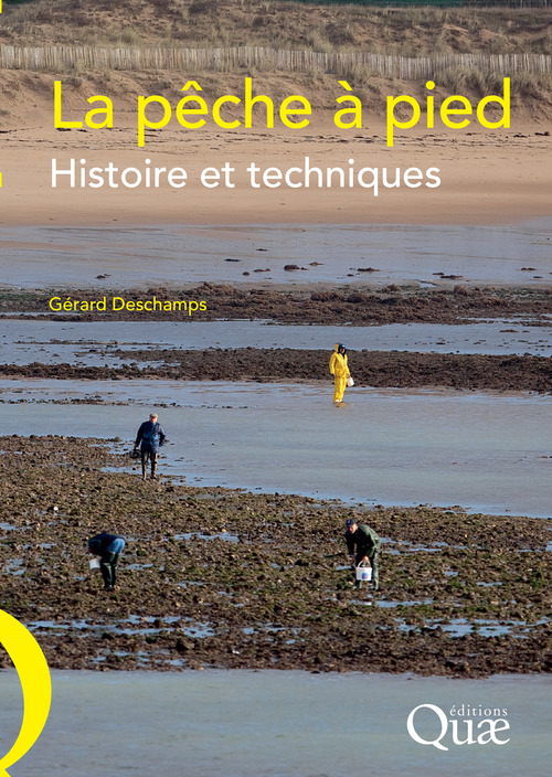 Couverture ebook de La pêche à pied, de Gérard Deschamps