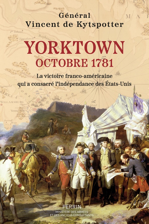 Couverture ebook de La bataille de Yorktown, de Vincent de Kytspotter
