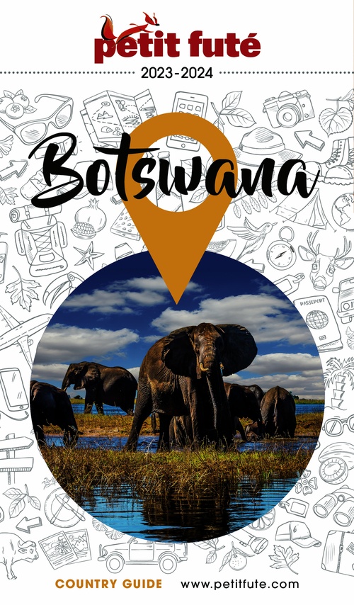Couverture ebook de Guide Botswana 2023/2024 Petit Futé, de Collectif petit futé