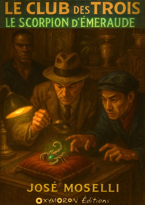 ebook cover of Le Club des Trois - Le scorpion d'émeraude, by Jose Moselli