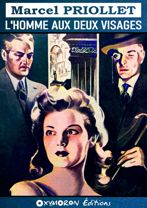 ebook cover of L'homme aux deux visages, by Marcel Priollet