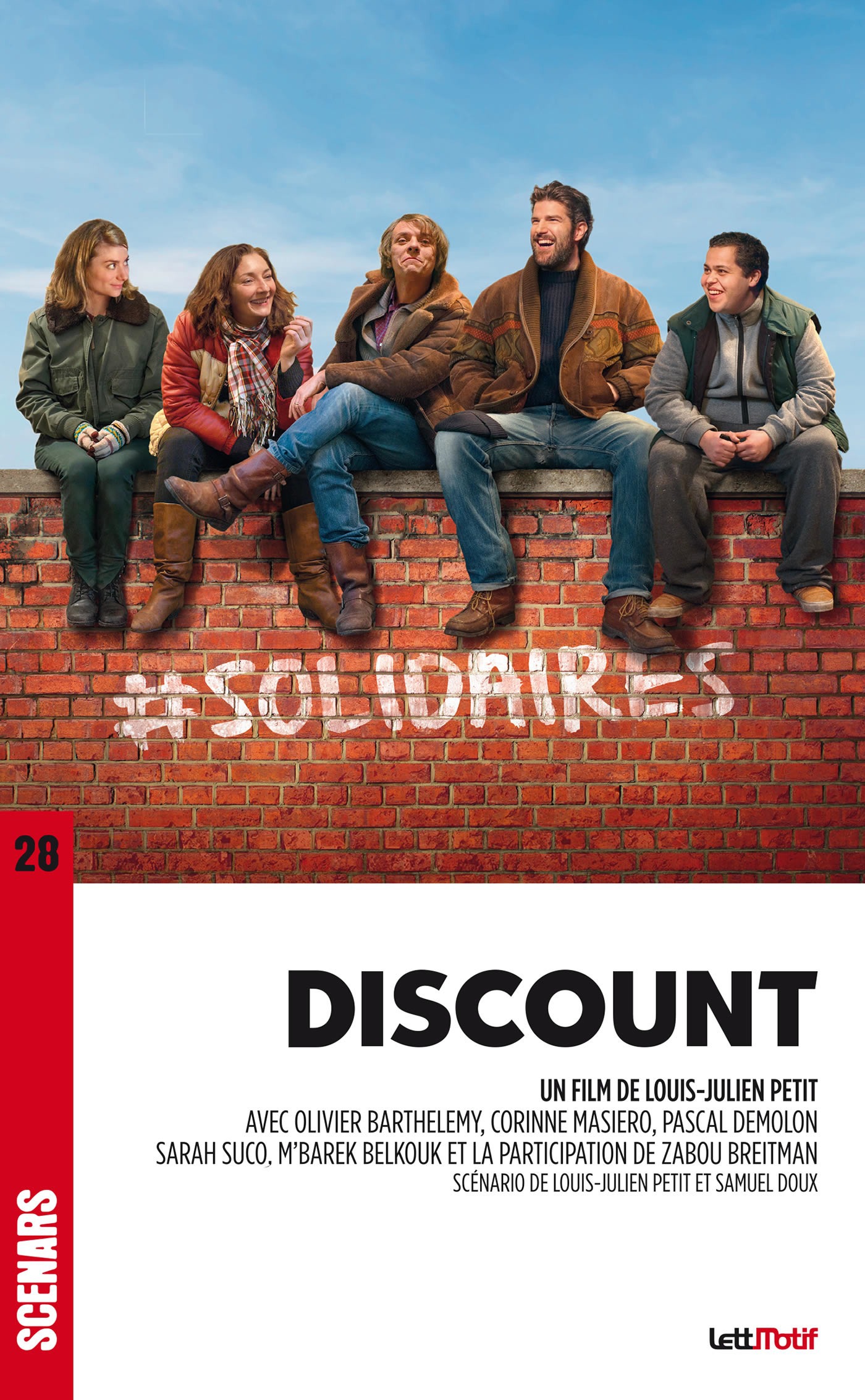 Couverture ebook de Discount (scénario du film), de Samuel Doux, Louis-julien Petit
