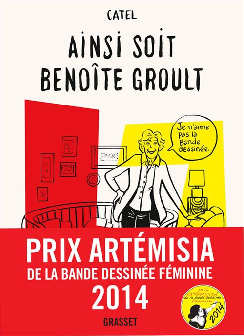 Couverture ebook de Ainsi soit Benoîte Groult, de Catel