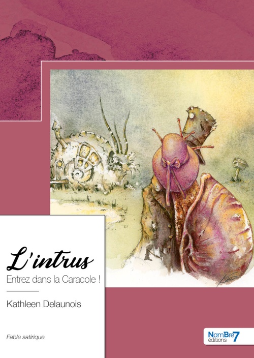 Couverture ebook de L'intrus, de Kathleen Delaunois