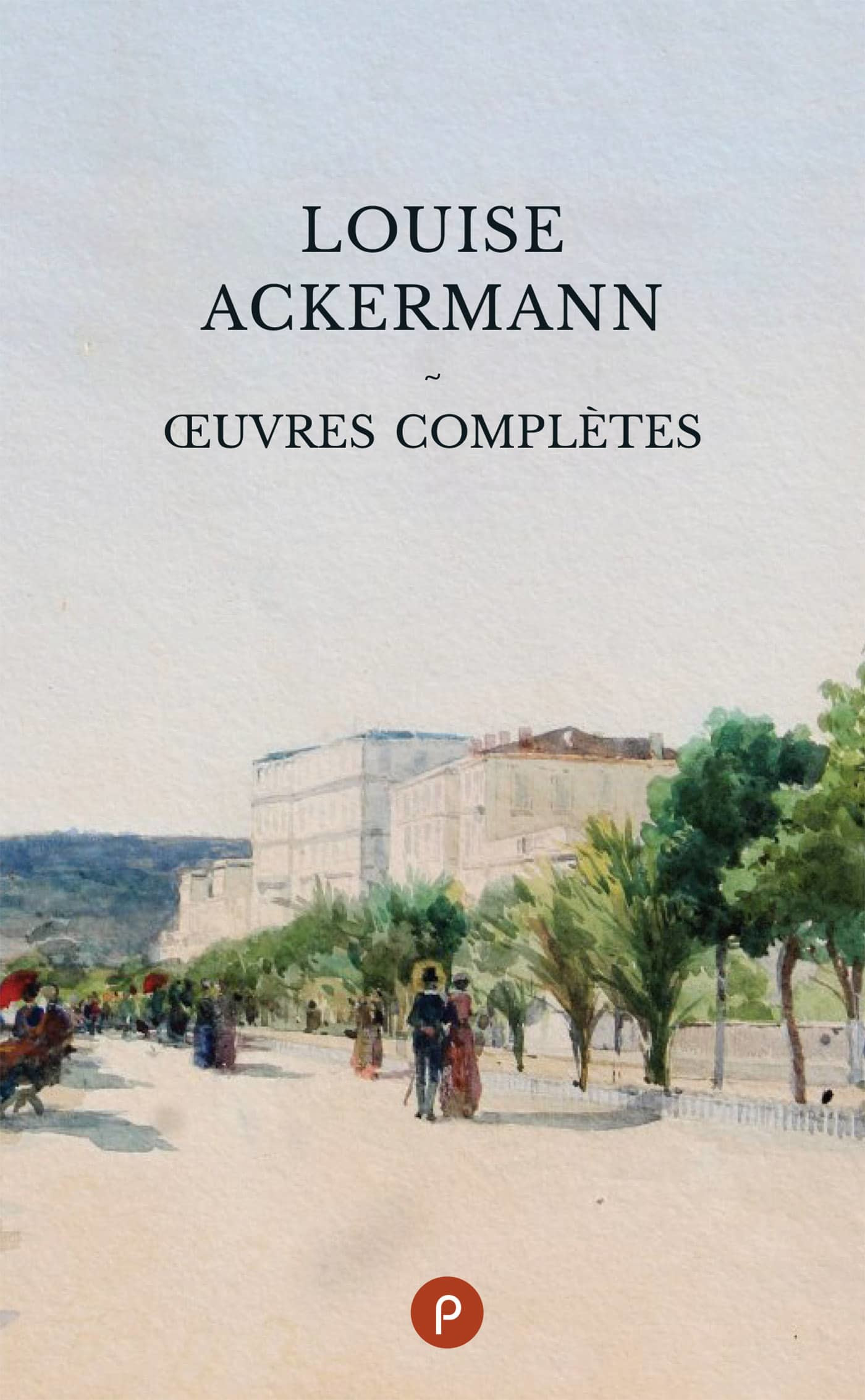 ebook cover of OEuvres complètes, by Louise Ackermann