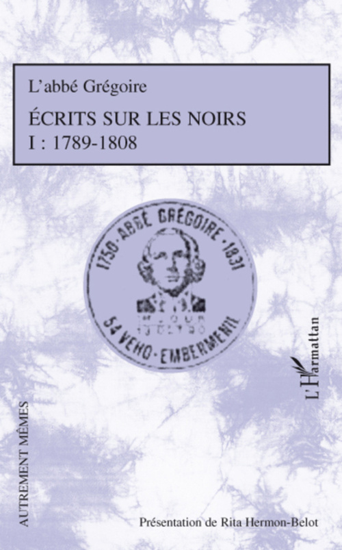 Couverture ebook de Ecrits sur les Noirs, de Abbé grégoire