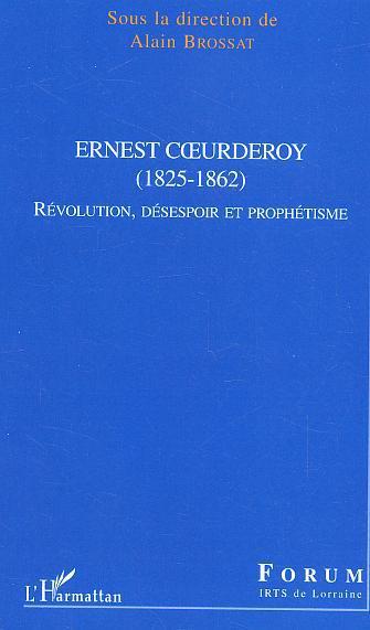Couverture ebook de Ernest Coeurderoy, de Alain Brossat