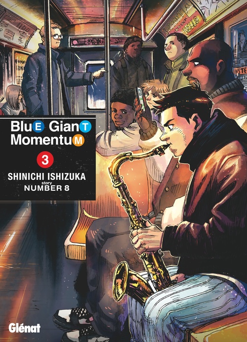 Couverture ebook de Blue Giant Momentum - Tome 03, de Shinichi Ishizuka, Number 8