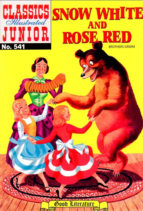 Couverture ebook de Snow White and Rose Red, de Grimm Brothers