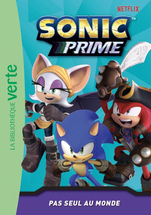Couverture ebook de Sonic Prime 06 - Pas seul au monde, de SEGA