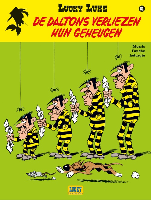 Couverture ebook de De Daltons verliezen hun geheugen, de Fauche, Jean Leturgie