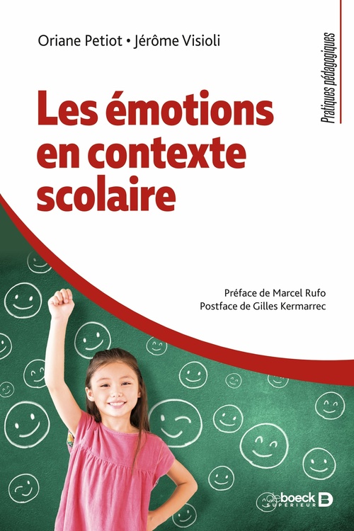 ebook cover of Les émotions en contexte scolaire, by Oriane Petiot, Jérôme Visioli