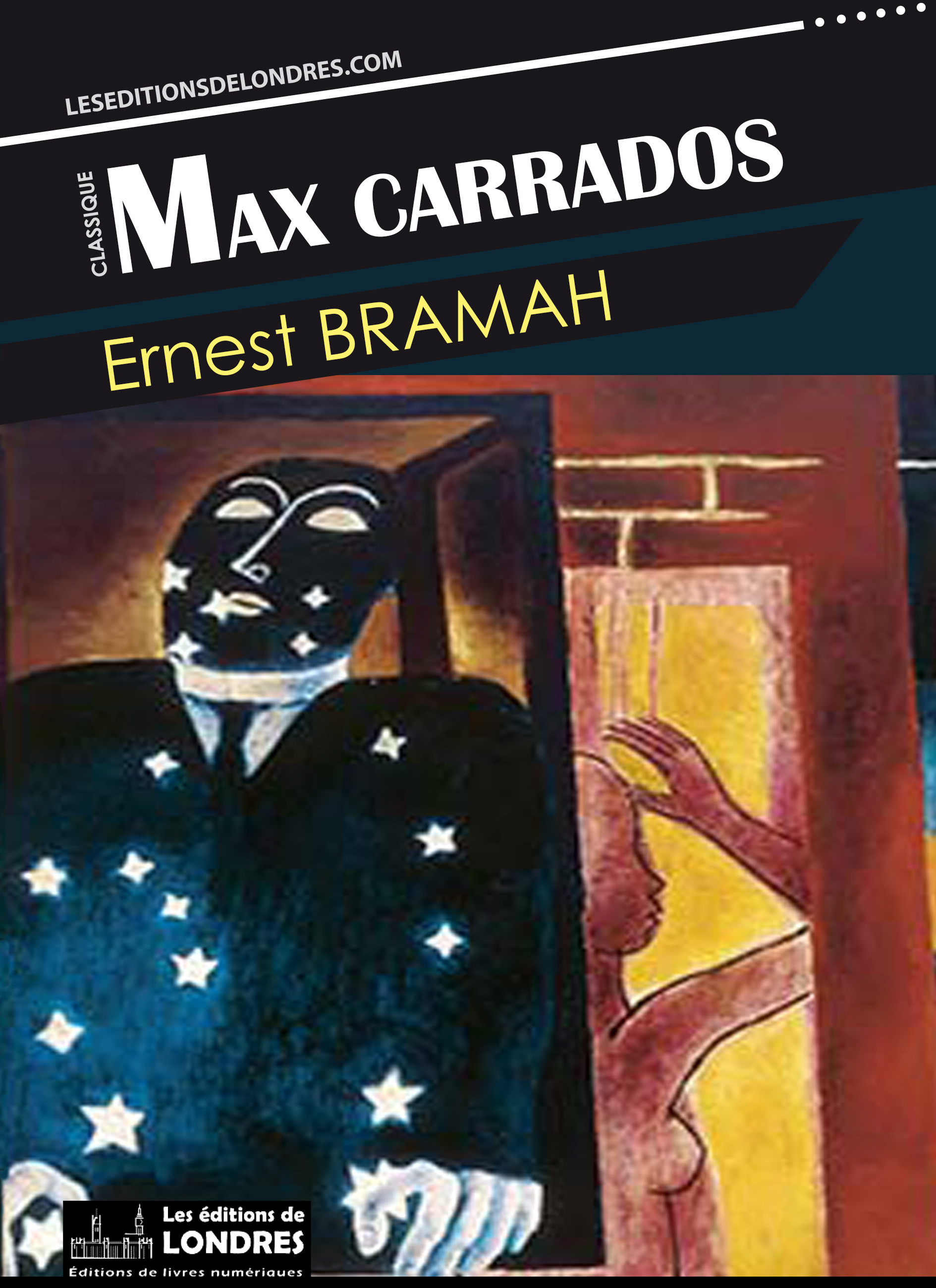 Couverture ebook de Max Carrados, de Ernest Bramah