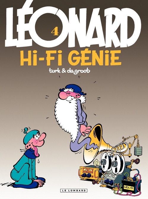 ebook cover of Léonard - Tome 04 - Hi-Fi génie, by Bob de Groot, Turk