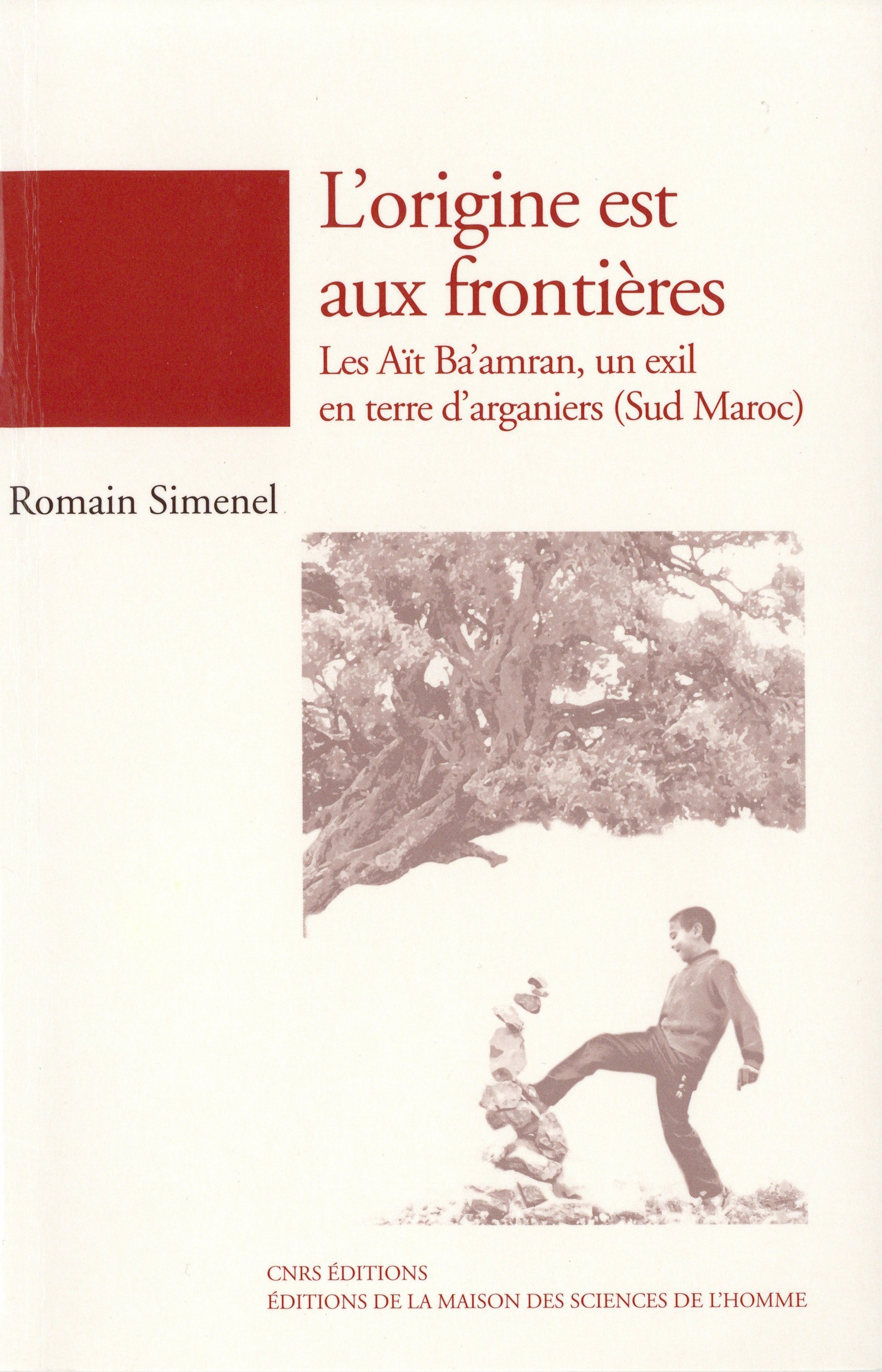 Couverture ebook de L'origine est aux frontières, de Romain Simenel