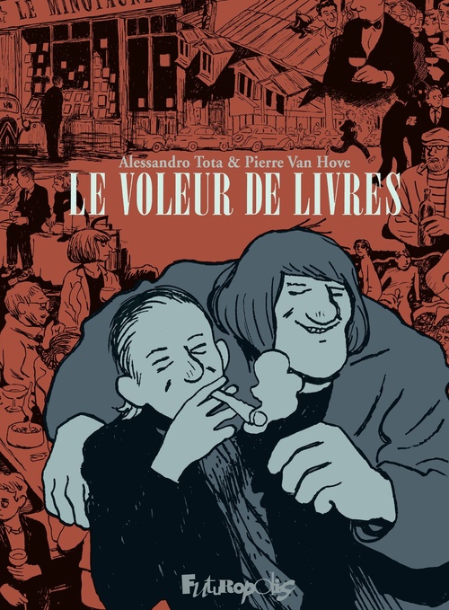 ebook cover of Le Voleur de livres, by Alessandro Tota, Pierre Van Hove