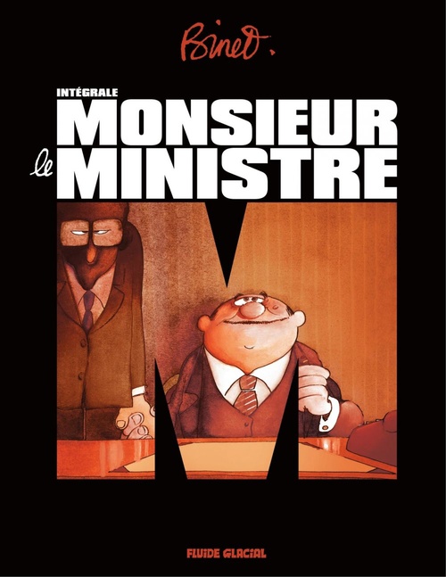 Couverture ebook de Monsieur le ministre - Intégrale, de Christian Binet