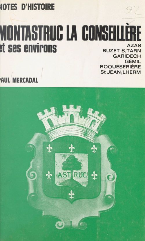 Couverture ebook de Montastruc-la-Conseillère et ses environs, de Paul Mercadal