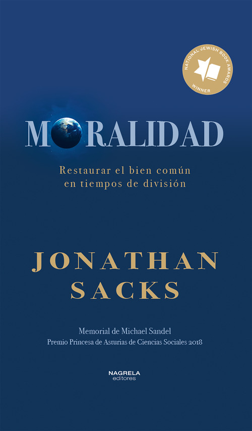 Couverture ebook de Moralidad, de Jonathan Sacks