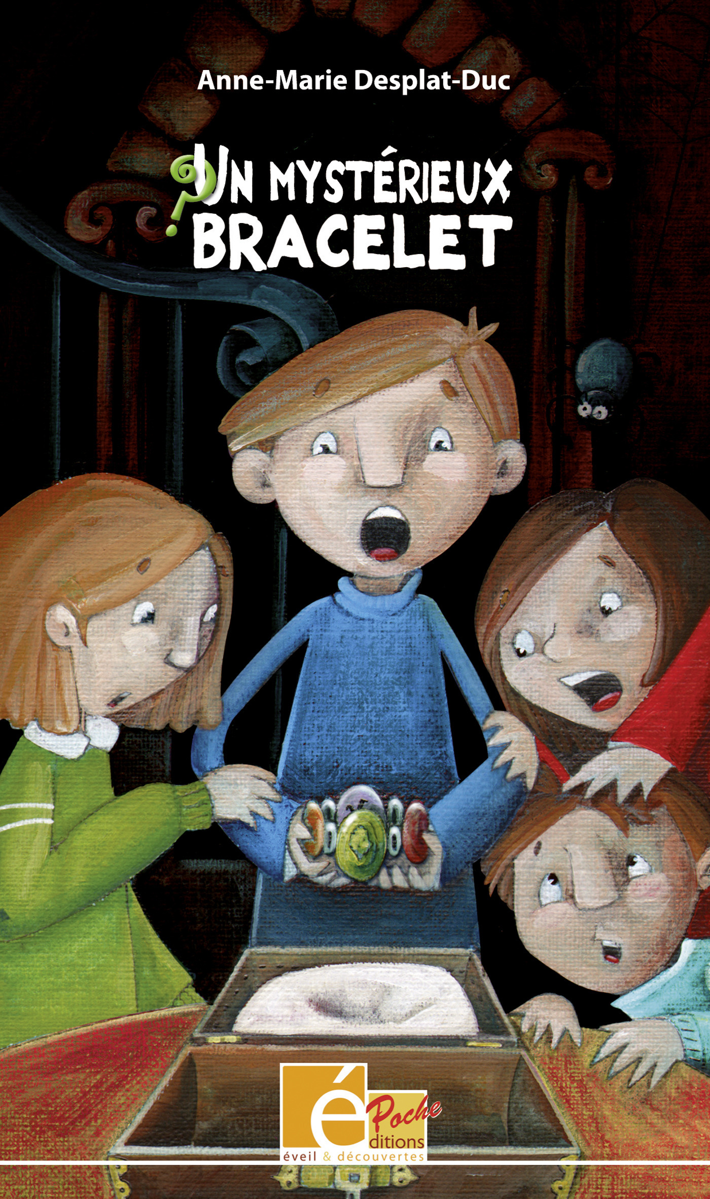 Couverture ebook de Un mystérieux bracelet, de Desplat-Duc