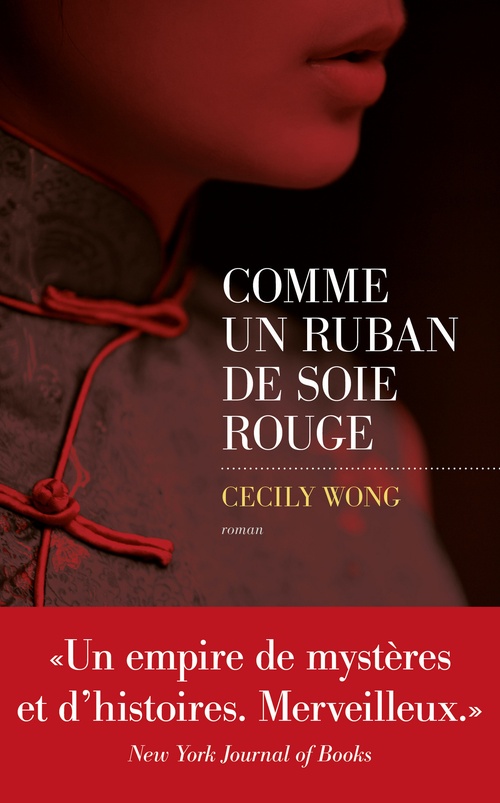 ebook cover of Comme un ruban de soie rouge, by Cecily Wong