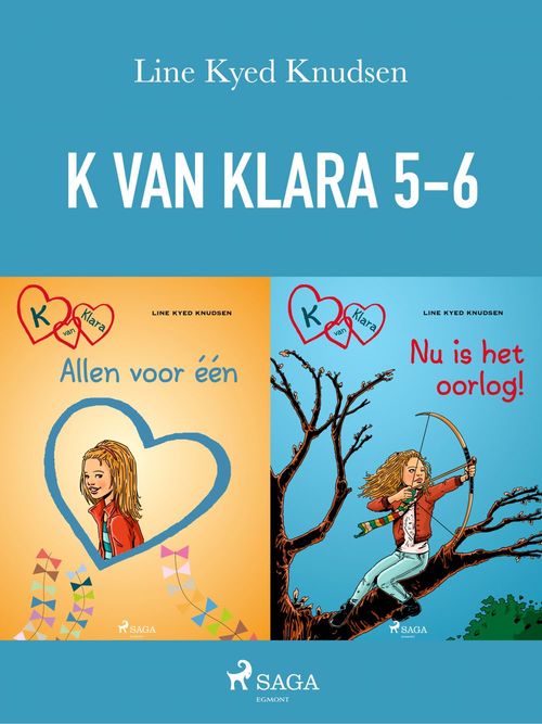 ebook cover of K van Klara 5-6, by Line Kyed Knudsen