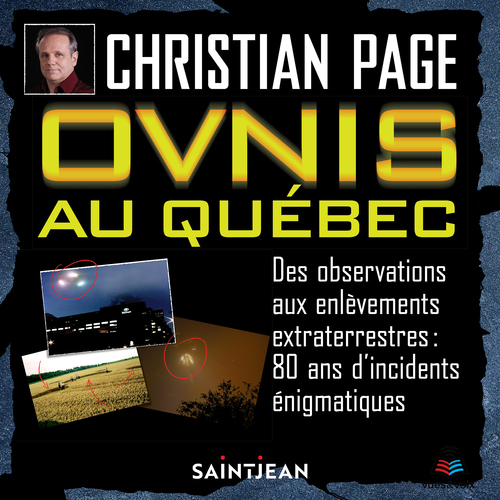 Couverture audiobook de Ovnis au Québec, de Christian Robert Page