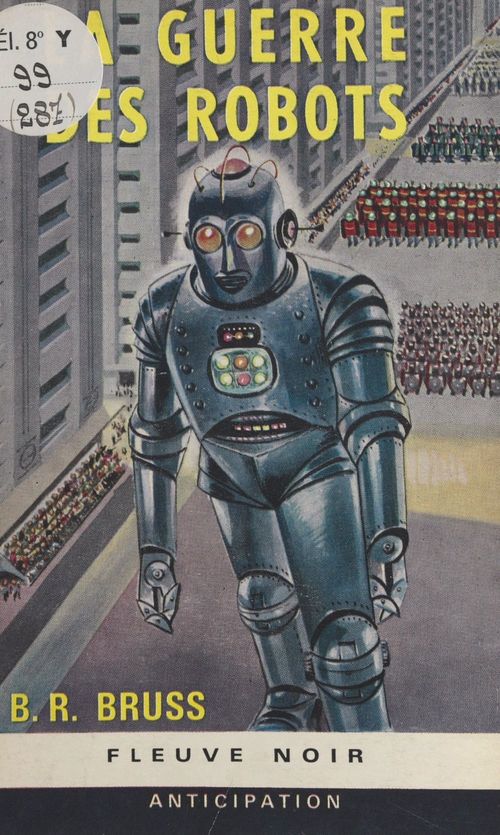 ebook cover of La guerre des robots, by B. R. Bruss